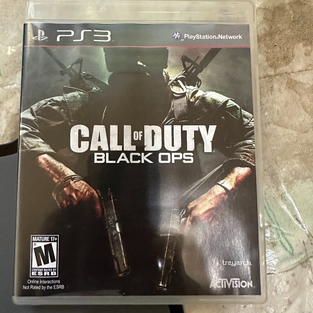 Call of Duty: Black Ops 1 (Sony PlayStation 3 2010 PS3) CIB Complete